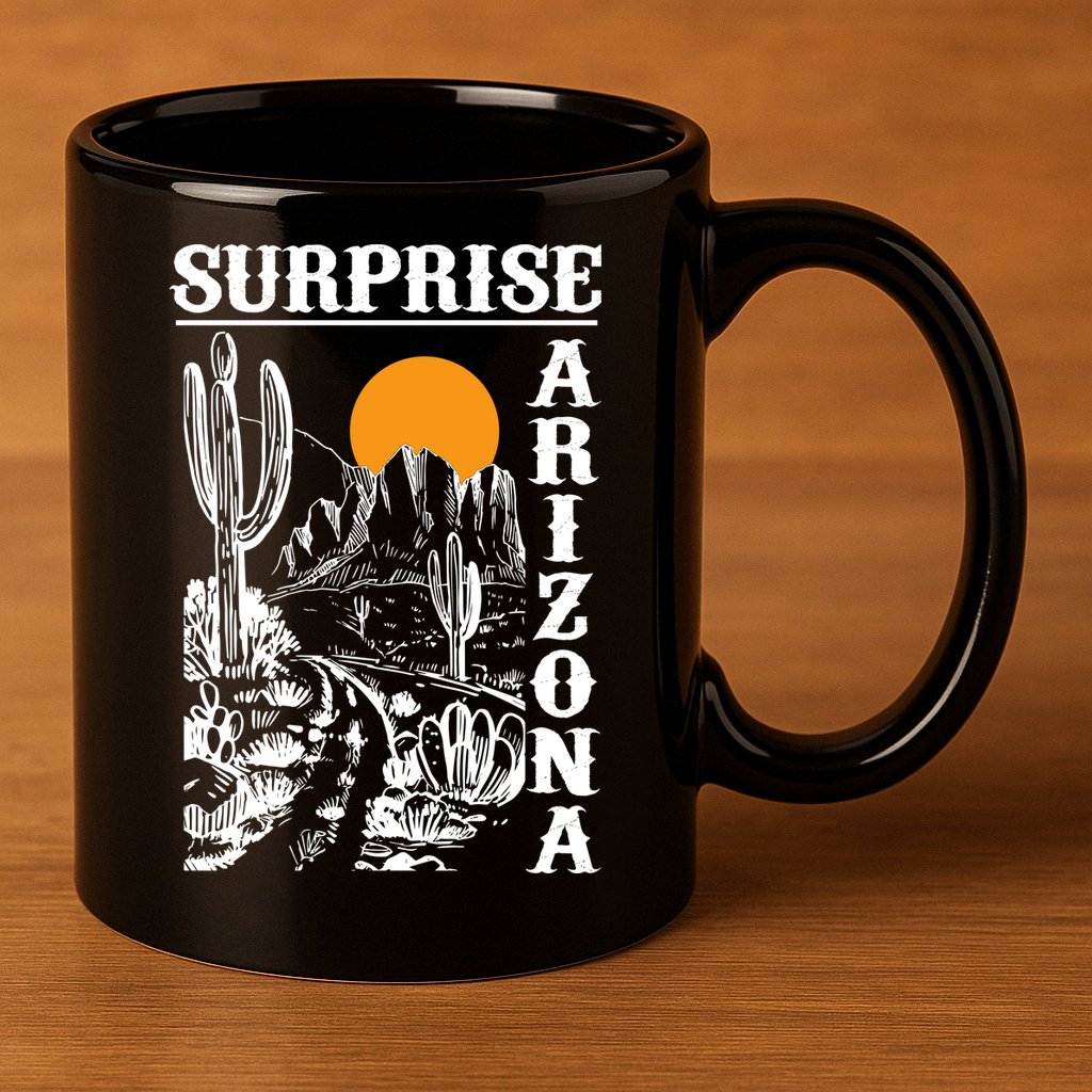 Surprise Arizona 11oz C Handle Ceramic Mug
