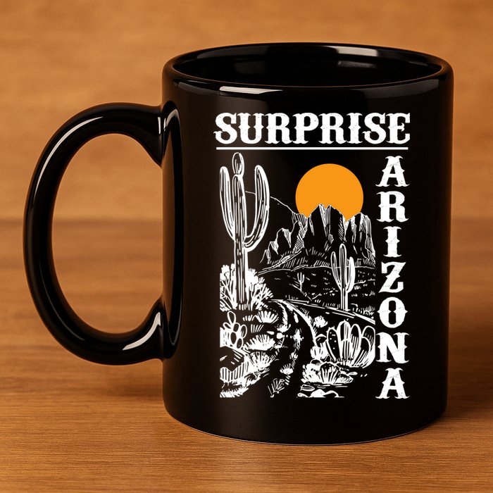 Surprise Arizona 11oz C Handle Ceramic Mug