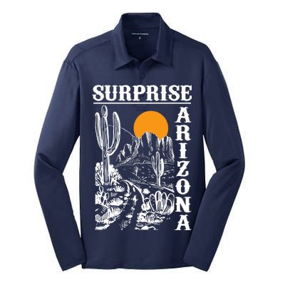 Surprise Arizona Silk Touch Performance Long Sleeve Polo