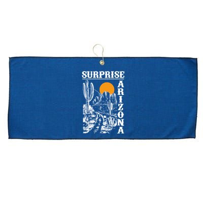 Surprise Arizona Large Microfiber Waffle Golf Towel