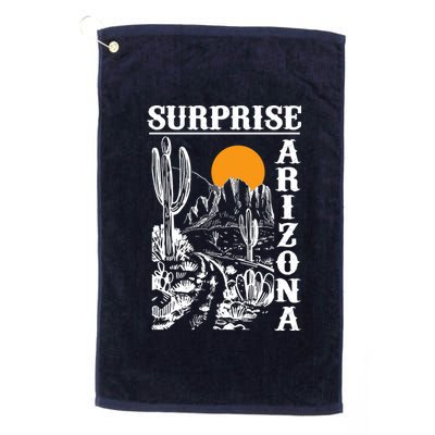 Surprise Arizona Platinum Collection Golf Towel