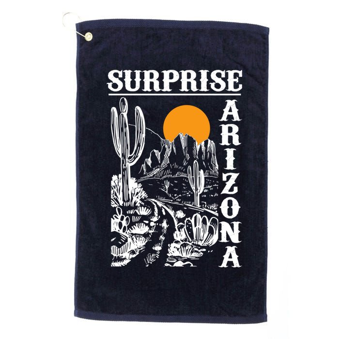 Surprise Arizona Platinum Collection Golf Towel