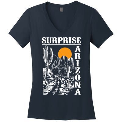 Surprise Arizona Women's V-Neck T-Shirt