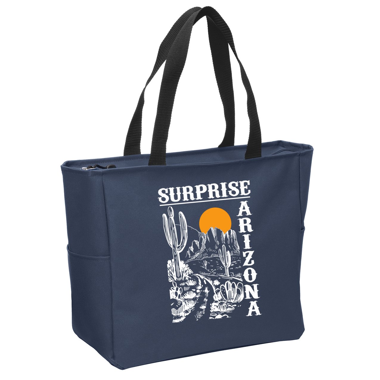 Surprise Arizona Zip Tote Bag