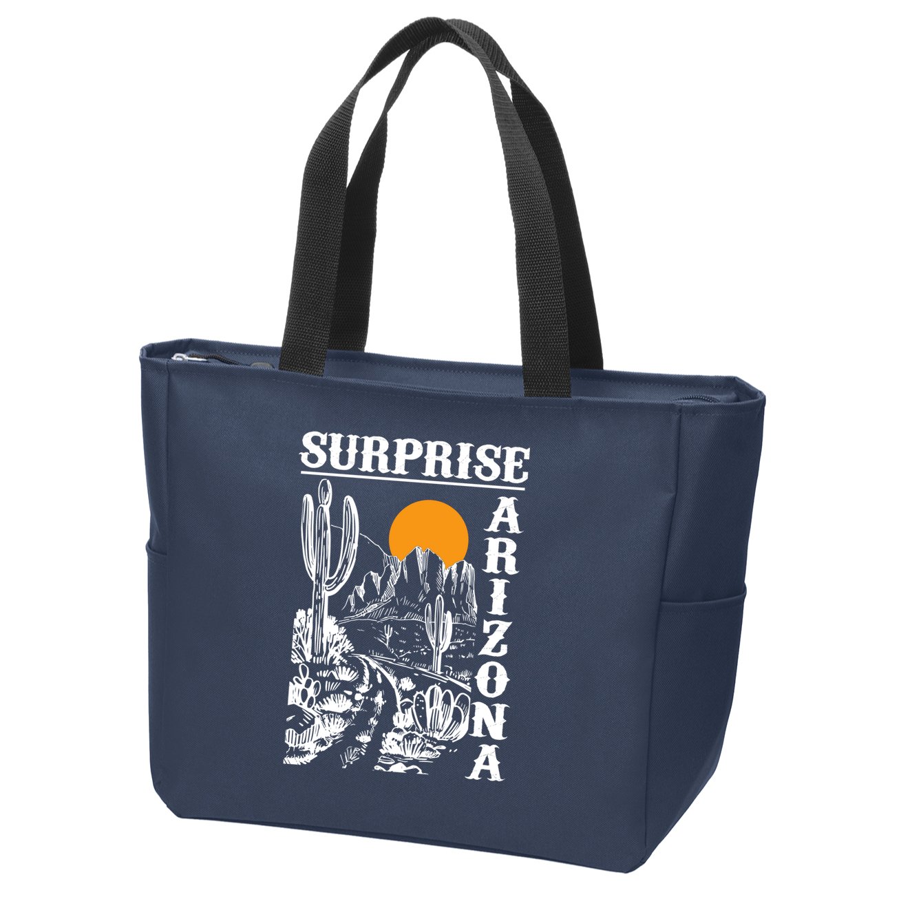 Surprise Arizona Zip Tote Bag
