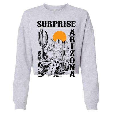 Surprise Arizona Cropped Pullover Crew