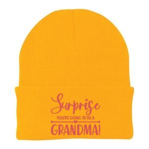 Surprise You're Going to Be A Grandma! Knit Cap Winter Beanie