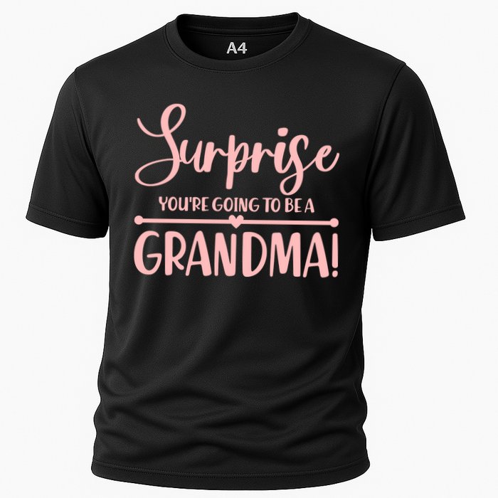 Surprise You're Going to Be A Grandma! Cooling Performance Crew T-Shirt