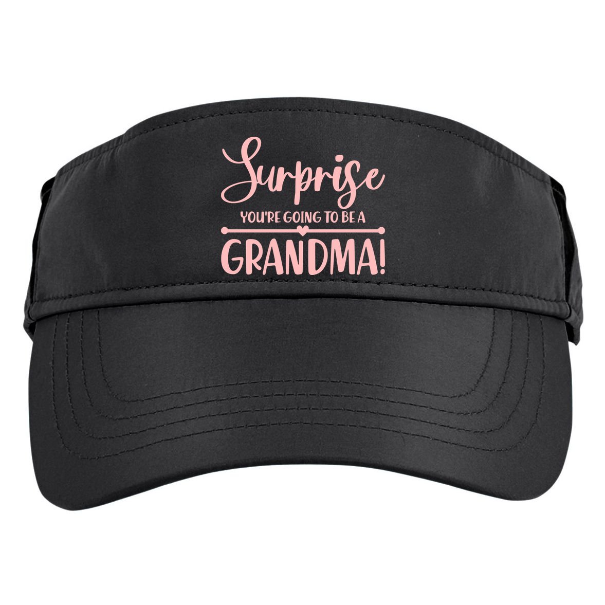 Surprise You're Going to Be A Grandma! Adult Drive Performance Visor