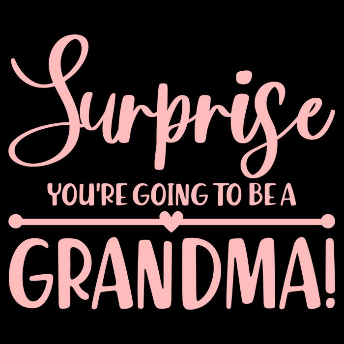 Surprise You're Going to Be A Grandma! Youth Performance Sprint T-Shirt