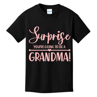 Surprise You're Going to Be A Grandma! Kids T-Shirt