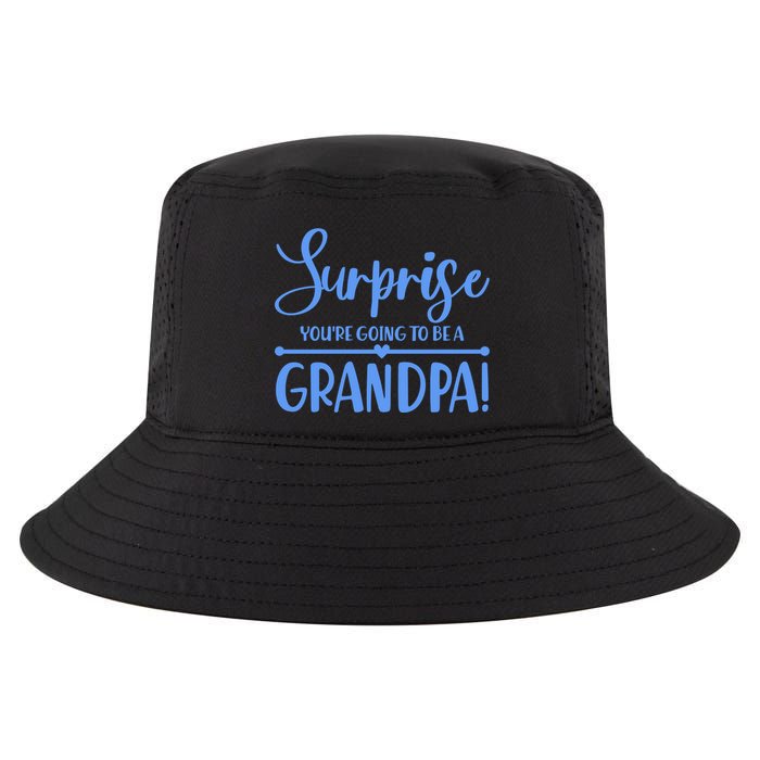 Surprise You're Going To Be A Grandpa! Cool Comfort Performance Bucket Hat
