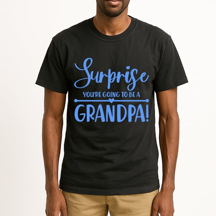 Surprise You're Going To Be A Grandpa! Tall T-Shirt