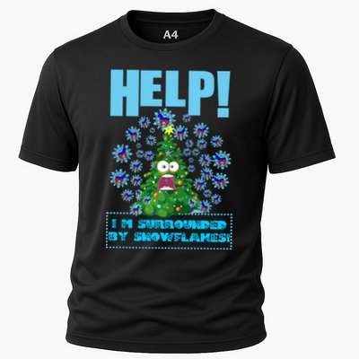 Surrounded By Snowflakes Performance Shirt