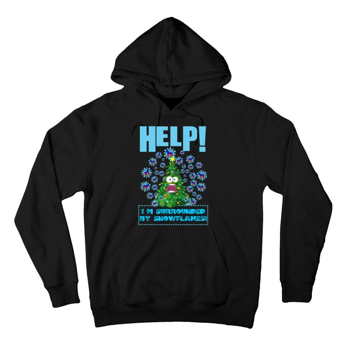 Surrounded By Snowflakes Hoodie