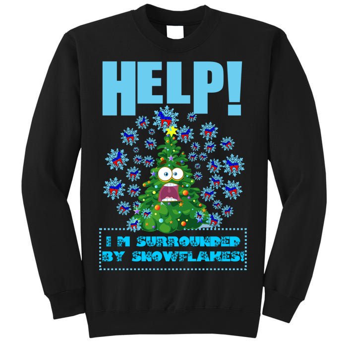 Surrounded By Snowflakes Sweatshirt