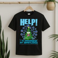 Surrounded By Snowflakes T-Shirt
