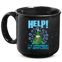 Surrounded By Snowflakes 15oz Campfire Ceramic Mug