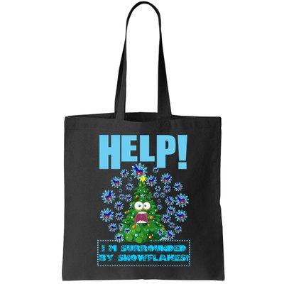 Surrounded By Snowflakes Bag