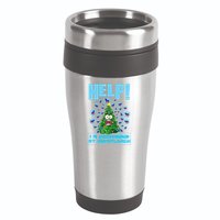 Surrounded By Snowflakes 16oz Travel Tumbler