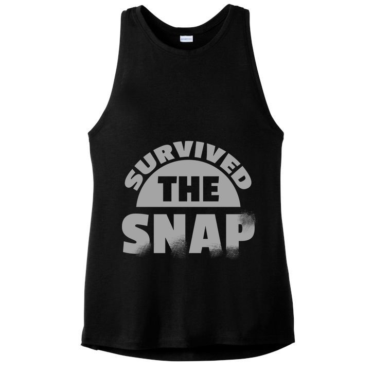 Survived The Snap Ladies PosiCharge Tri-Blend Wicking Tank