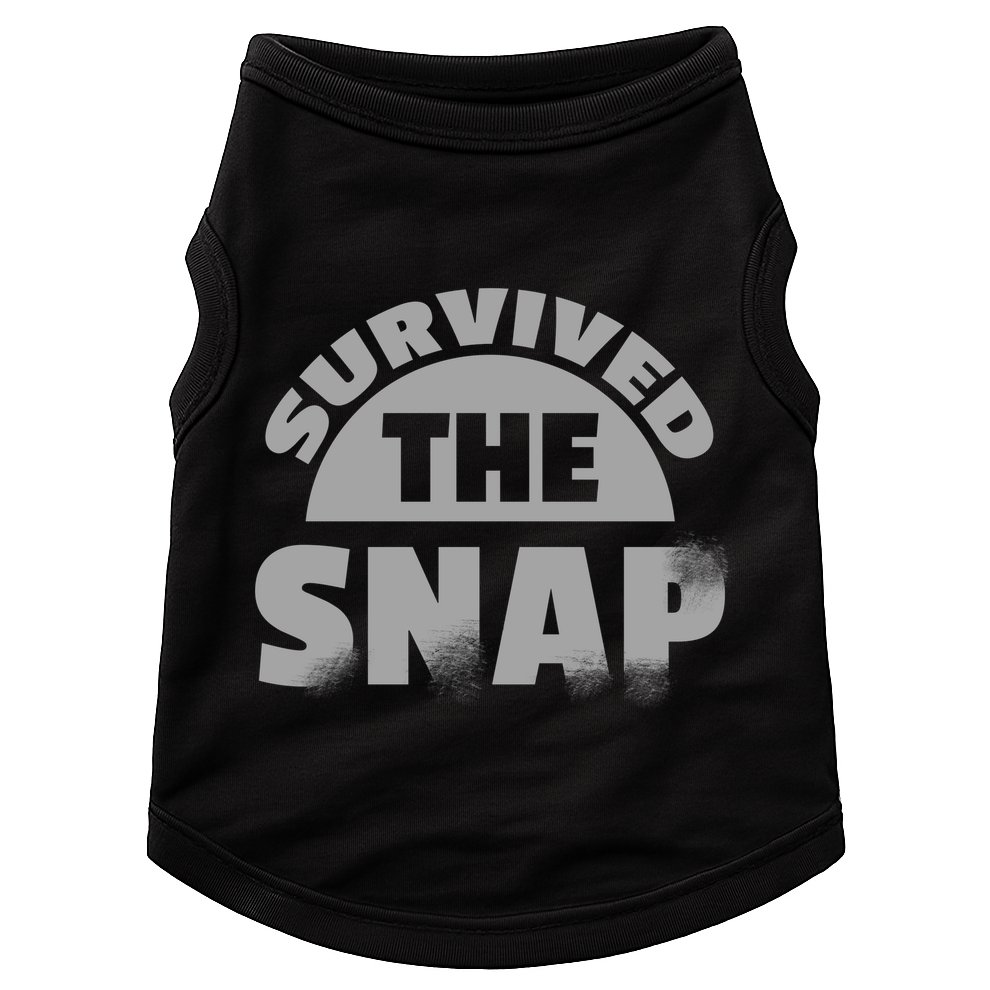 Survived The Snap Doggie Tank