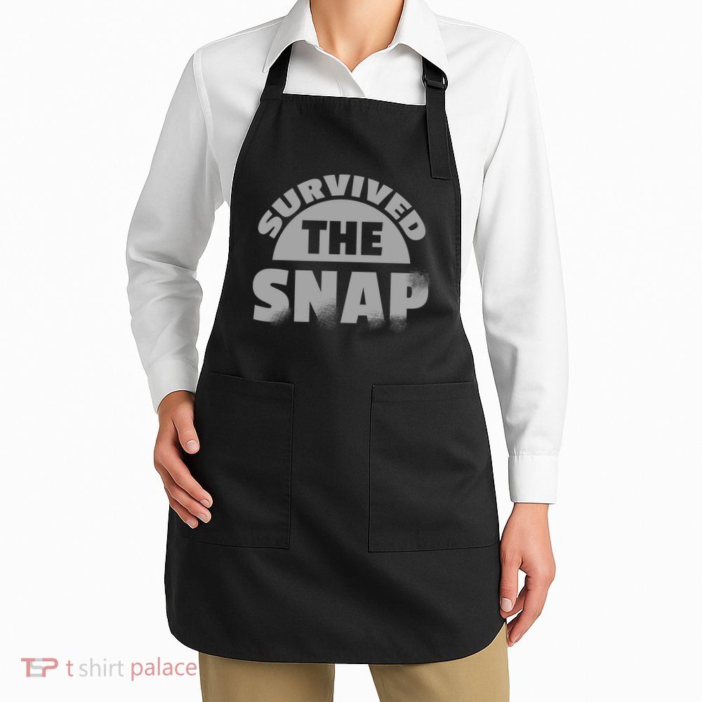 Survived The Snap Apron