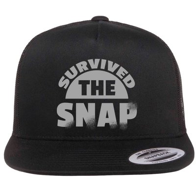 Survived The Snap Flatbill Hat