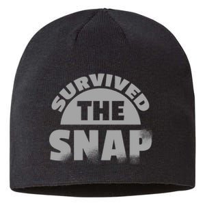 Survived The Snap Sustainable Beanie