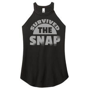 Survived The Snap Women’s Perfect Tri Rocker Tank