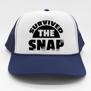 Survived The Snap Trucker Hat