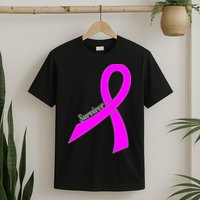 Survivor Breast Cancer Ribbon T-Shirt
