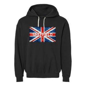 Sheffield Uk Garment-Dyed Fleece Hoodie