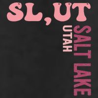Slut Utah Salt Lake Apparel 7 Panel Mesh Trucker Snapback Hat