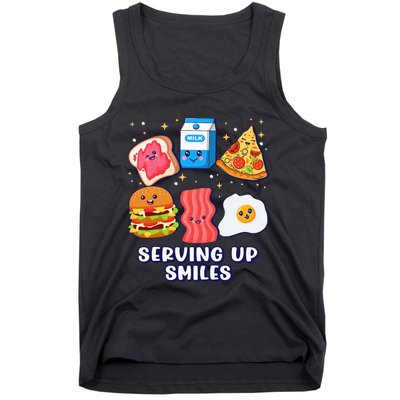 Serving Up Smiles Lunch Lady Tank Top