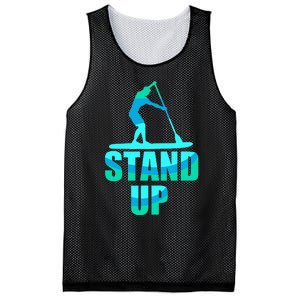 Stand Up Sup Stand Up Paddling Paddle Board Mesh Reversible Basketball Jersey Tank