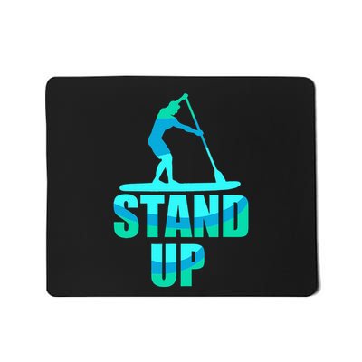 Stand Up Sup Stand Up Paddling Paddle Board Mousepad
