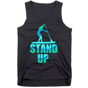 Stand Up Sup Stand Up Paddling Paddle Board Tank Top