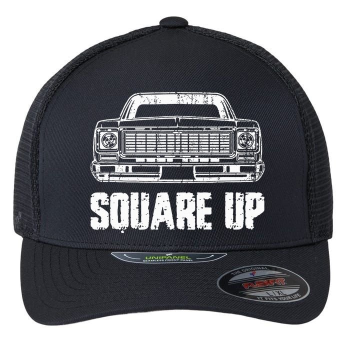Square Up Square Body King Of Trucks Flexfit Unipanel Trucker Cap