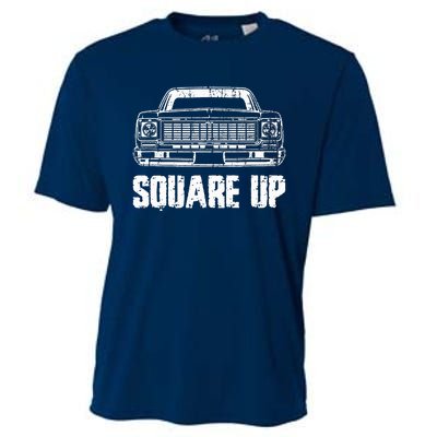 Square Up Square Body King Of Trucks Cooling Performance Crew T-Shirt