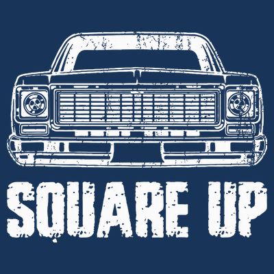 Square Up Square Body King Of Trucks T-Shirt