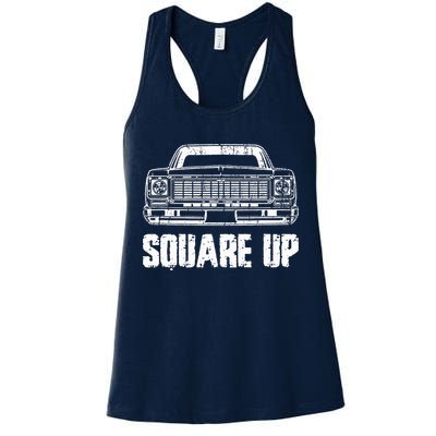 Square Up Square Body King Of Trucks Womens Tank Top