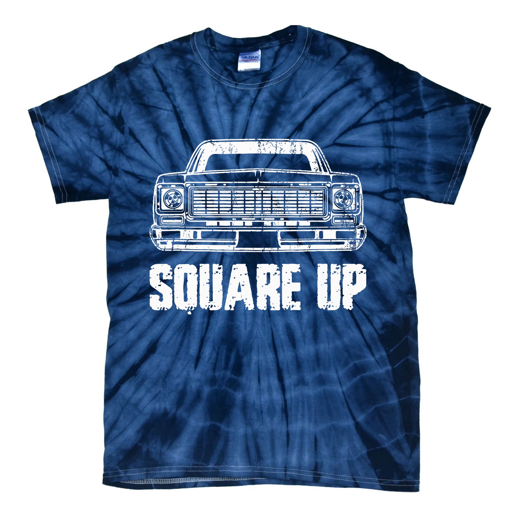 Square Up Square Body King Of Trucks Tie-Dye T-Shirt