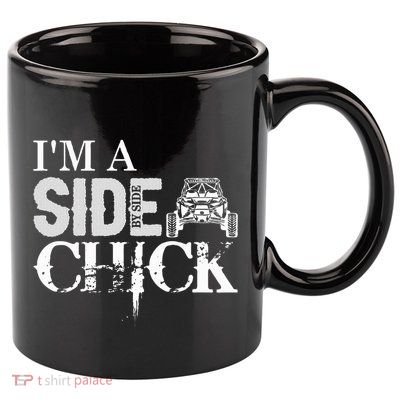Sxs Utv Side Chick Wit & Charm 11oz C Handle Ceramic Mug