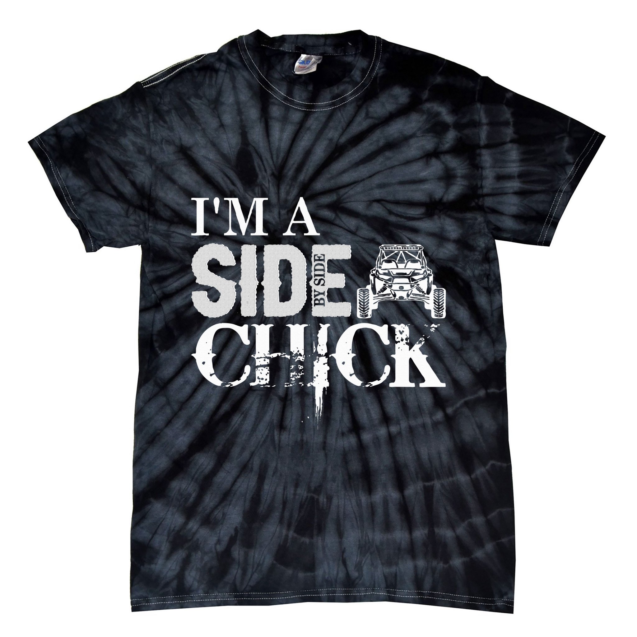 Sxs Utv Side Chick Wit & Charm Tie-Dye T-Shirt
