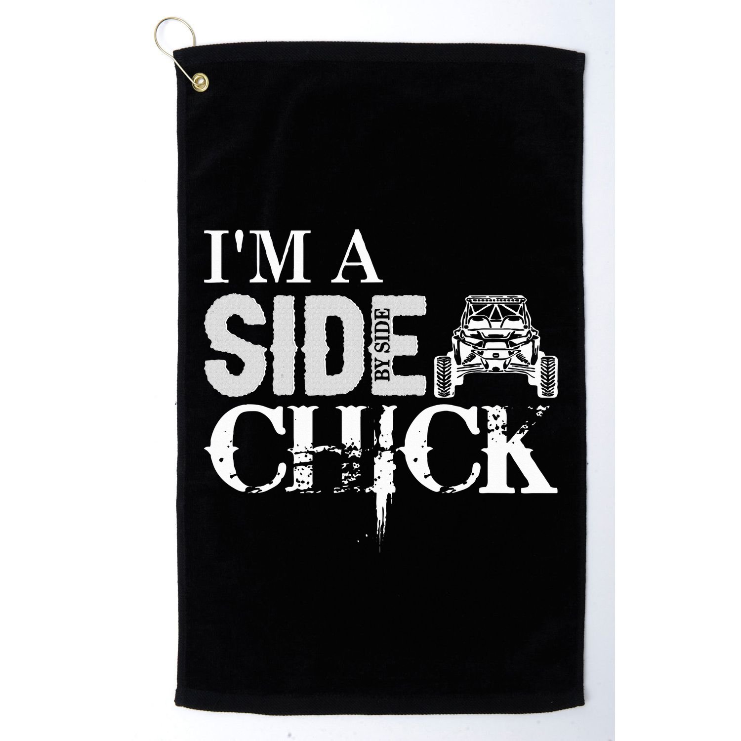 Sxs Utv Side Chick Wit & Charm Golf Towel