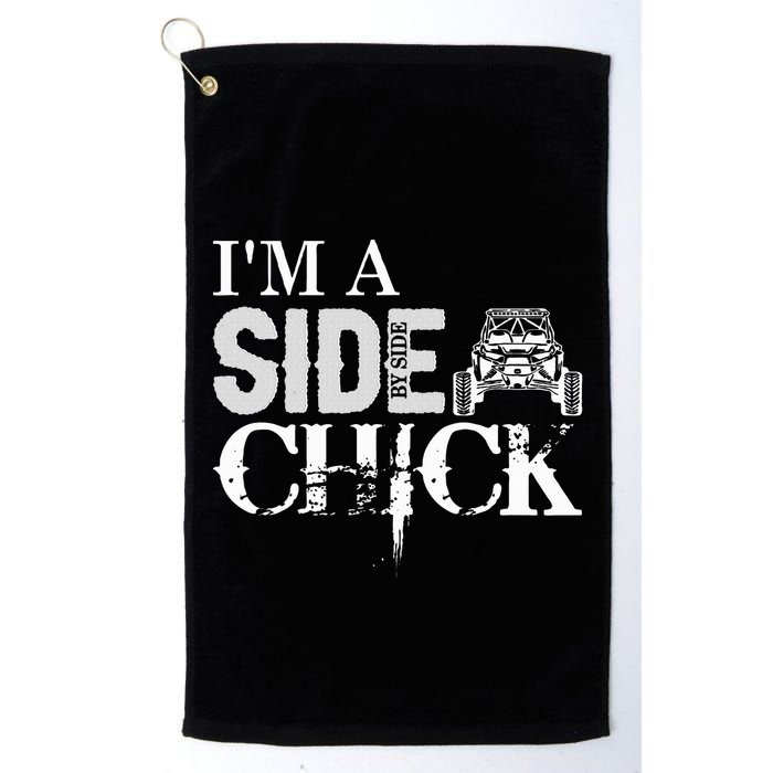 Sxs Utv Side Chick Wit & Charm Golf Towel