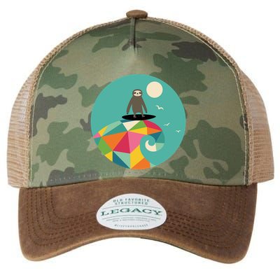 Surfs Up Legacy Tie Dye Trucker Hat