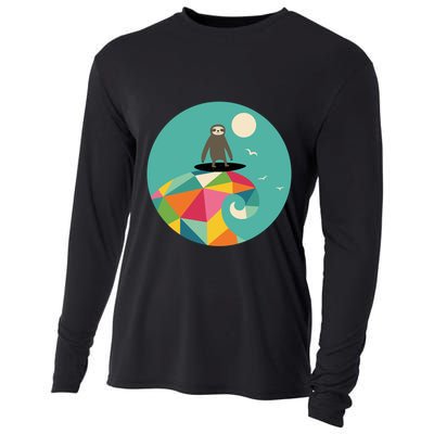 Surfs Up Cooling Performance Long Sleeve Crew