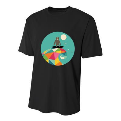 Surfs Up Youth Performance Sprint T-Shirt